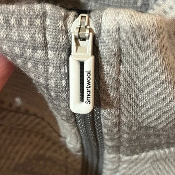 Smartwool women’s quarter zip 100% Marino wool size S. - Picture 4 of 8